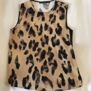 Zara leopard print top
